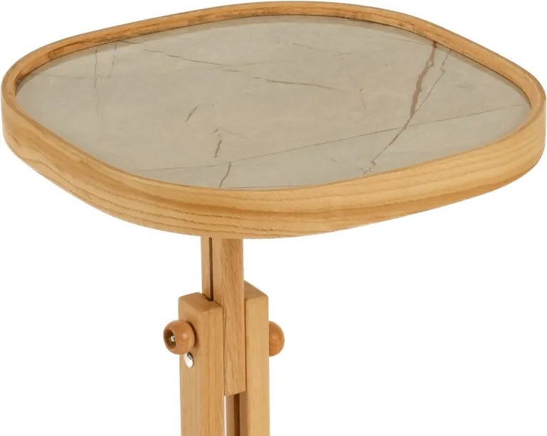 Opus Kare 42 - Oak, Grey Marble
