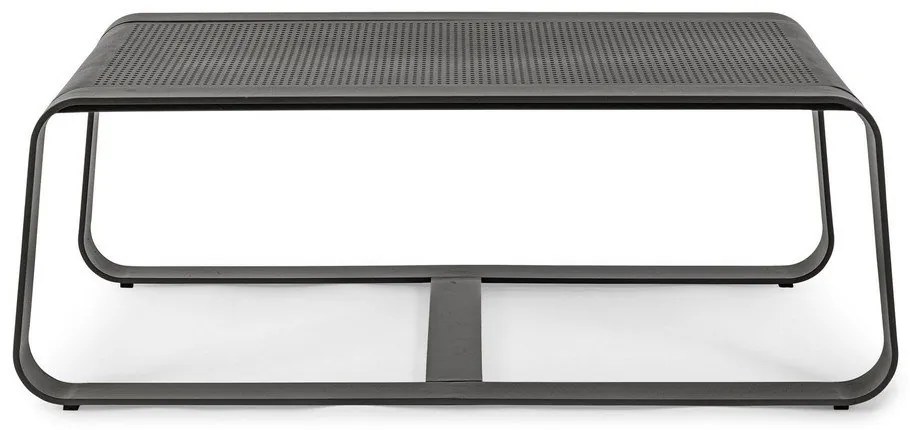 Alumínium kerti dohányzóasztal 62x105 cm Merrigan – Bizzotto