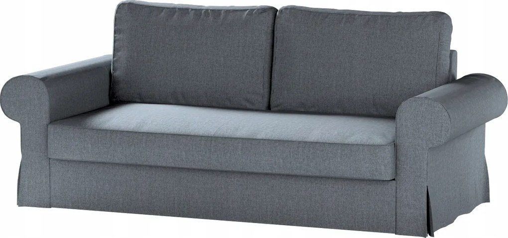 Dekoria Backabro 3 személyes összecsukható kanapé huzat Ikea szürke