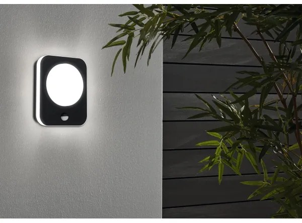 Eglo 99584 - LED Kültéri fali lámpa érzékelővel MADRIZ LED/9W/230V IP44