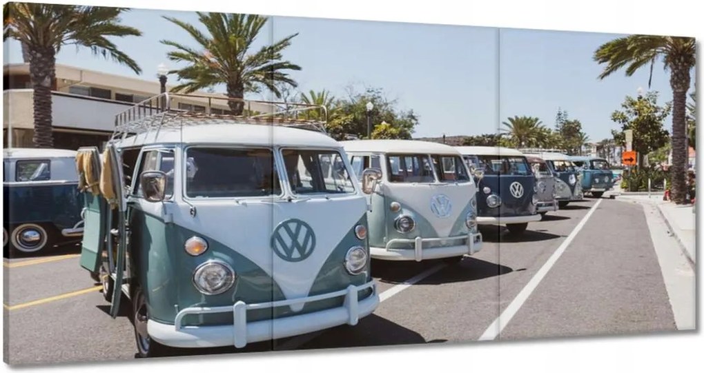 Vászonkép 60x30 Volkswagen Transporter Vw