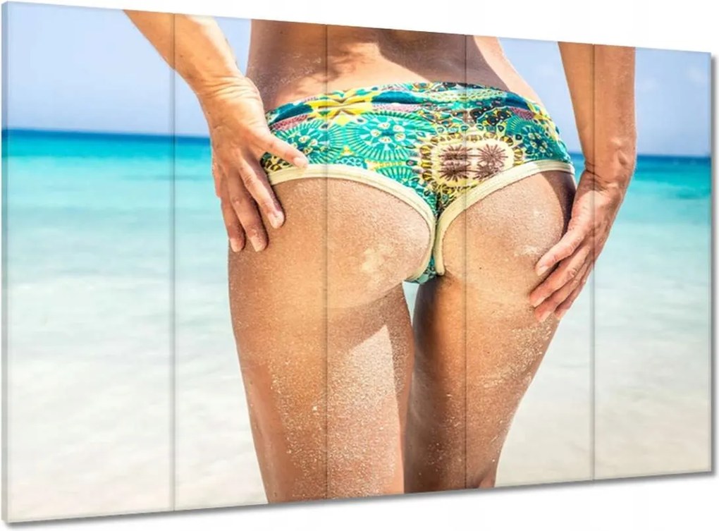 Vászonkép 100x70 Kerek fenék a tengerparton