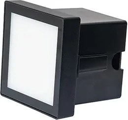 ZAMBELIS E248 Kültéri Falba Építhető Lámpa LED IP65