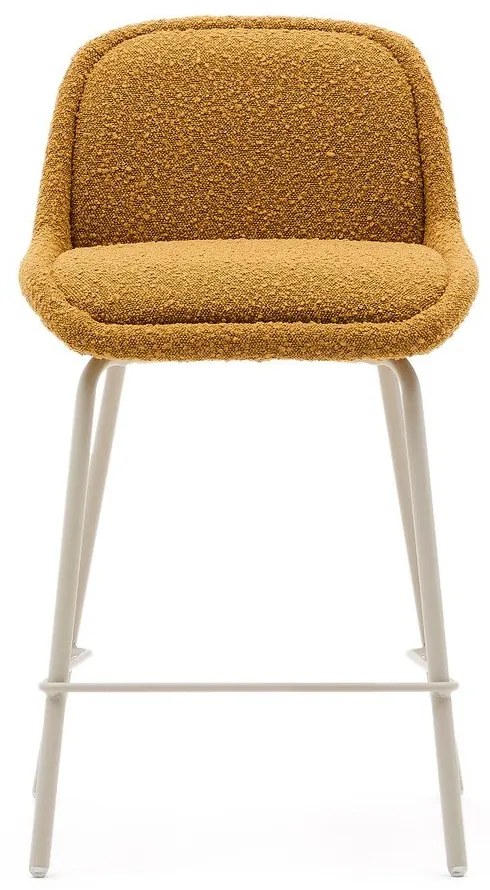Mustársárga bárszék (ülésmagasság 65 cm) Aimin – Kave Home