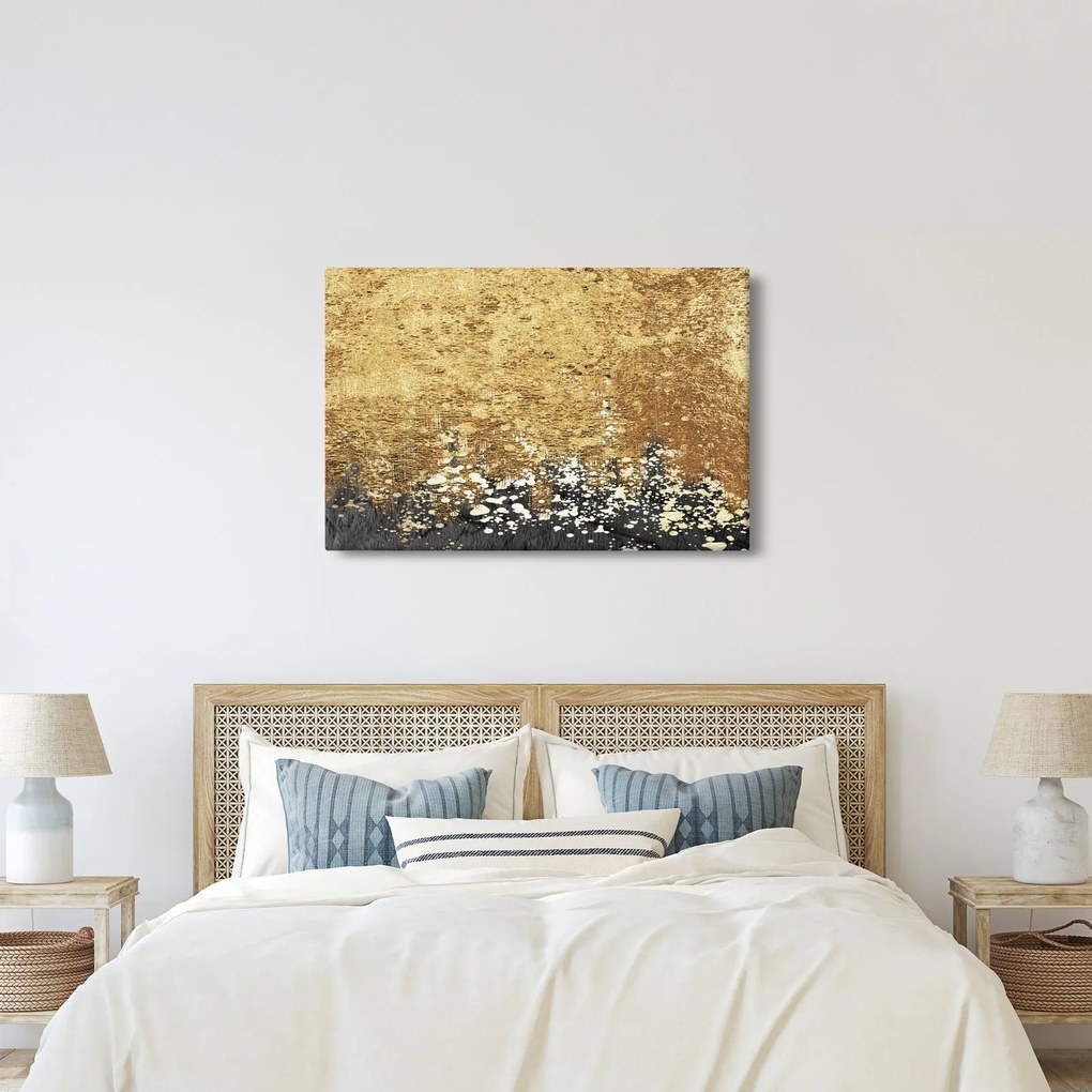 Kép - Arany szerkezet N⁰3 (90x60 cm)