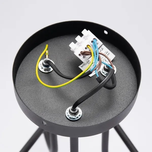 LED felületre szerelt csillár OXFORD 3xE27/15W/230V fekete