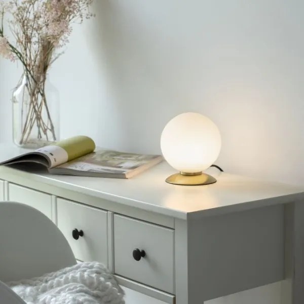 Paul Neuhaus 4013-60 - LED Dimmelhető asztali lámpa BUBBA 1xG9/3W/230V arany