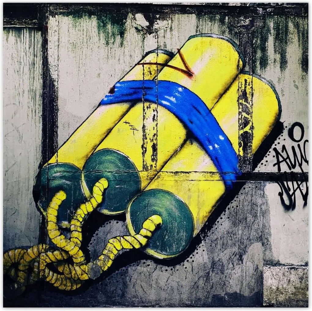 Poszterek 100x100 Graffiti Utcaművészet