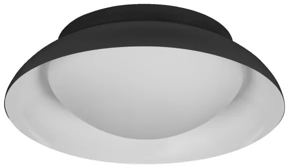 Osram - Mennyezeti lámpatest ORBIS MILAN 2xE27/10W/230V átmérő 30,5 cm fekete