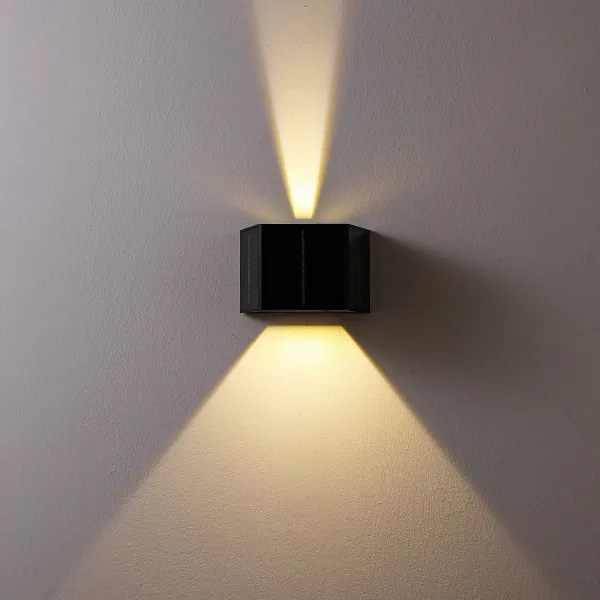 Brilagi - LED Napelemes fali lámpa SOLAR CUBE LED/2W/3,2V 1300 mAh IP54