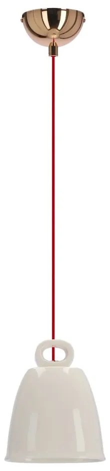 Fehér gyerek függőlámpa kerámia búrával Sewilla – Candellux Lighting