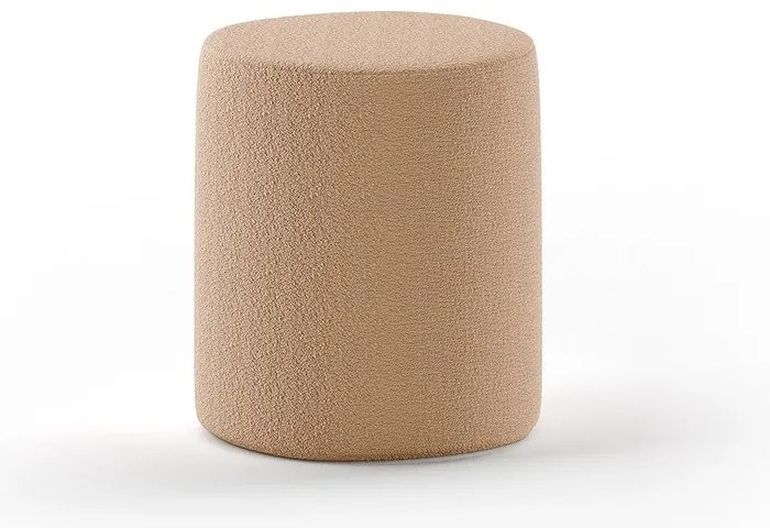 Barna buklé gyerek puff Forrest – Vipack