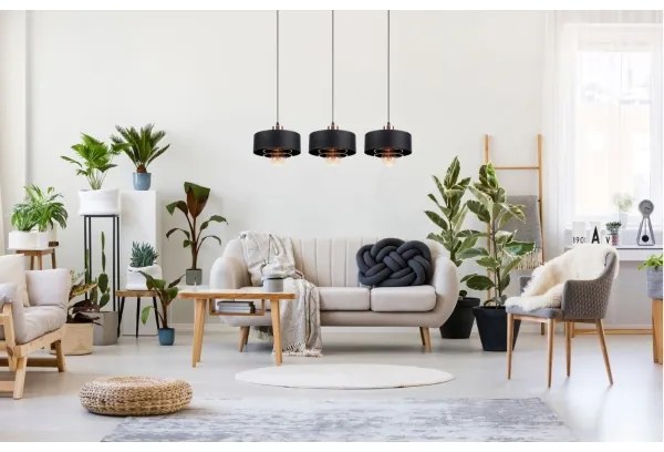 Csillár zsinóron VEST 3xE27/60W/230V