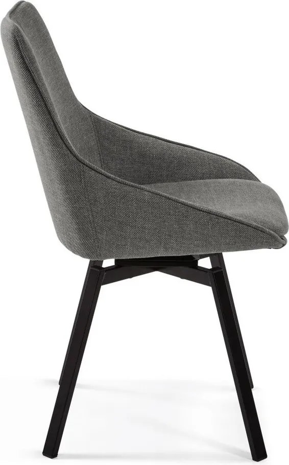 Sötétszürke étkezőszék Jenna – Kave Home
