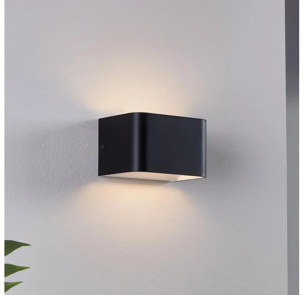 Eglo Eglo 901016 - LED fali lámpa SANIA LED/6W/230V 3000K fekete EG901016