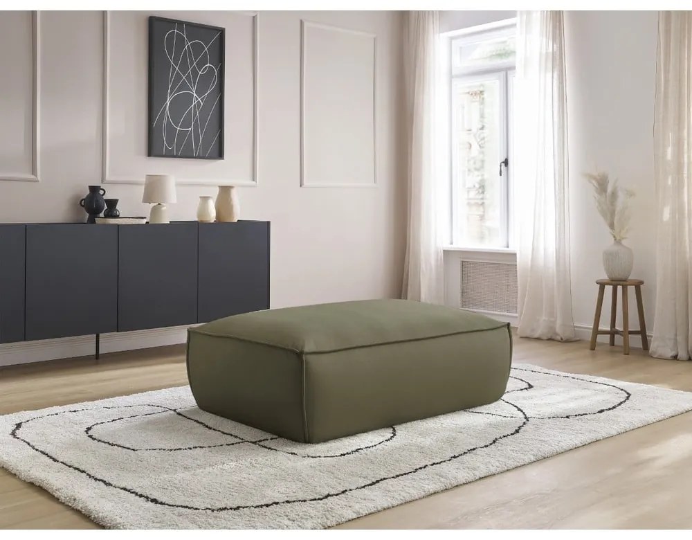 Zöld bőrutánzat lábtartó Boheme – Bobochic Paris