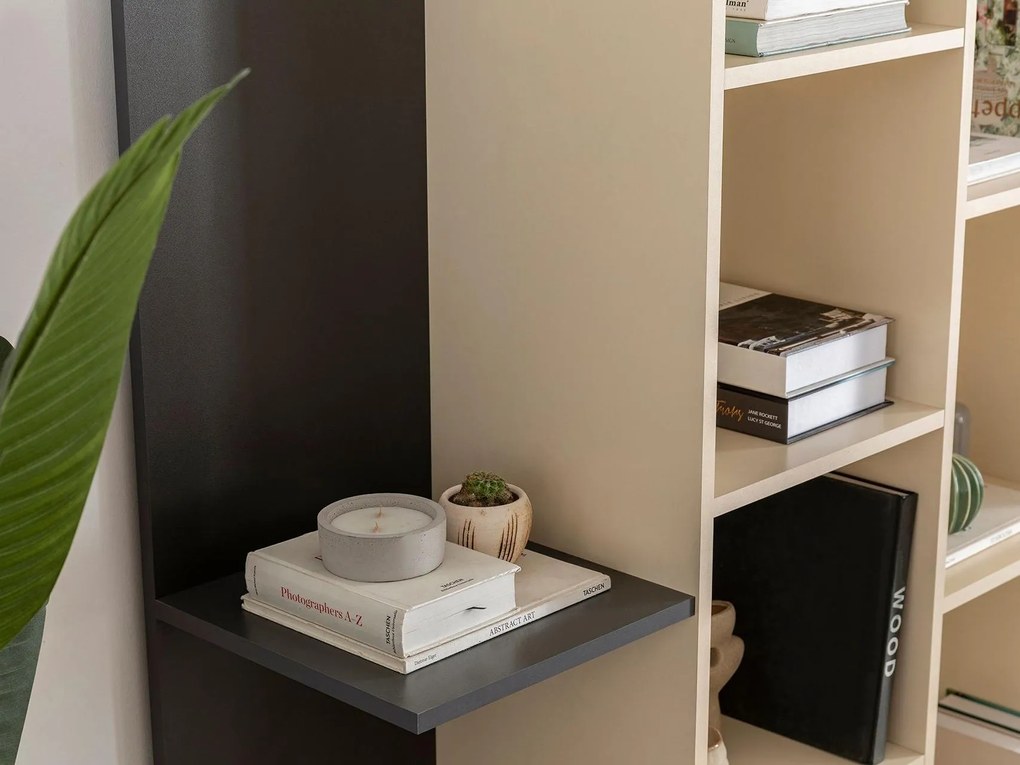 Regál Medude 1 (bézs + antracit) . 1093056