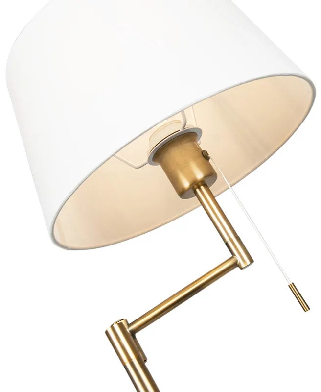 Okos klasszikus állólámpa bronz fehérrel, WiFi A60 - Ladas Fix