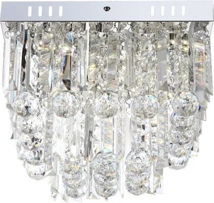 Mennyezeti Lámpa Kristály CLEO GLOBO-68594-6A