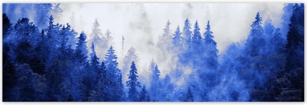 Fotótapéták 200x66 Kék táj Hegyek
