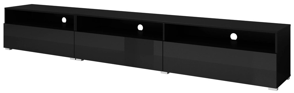 TV asztal Alease Typ 40 (fekete + fényes fekete). 1030547