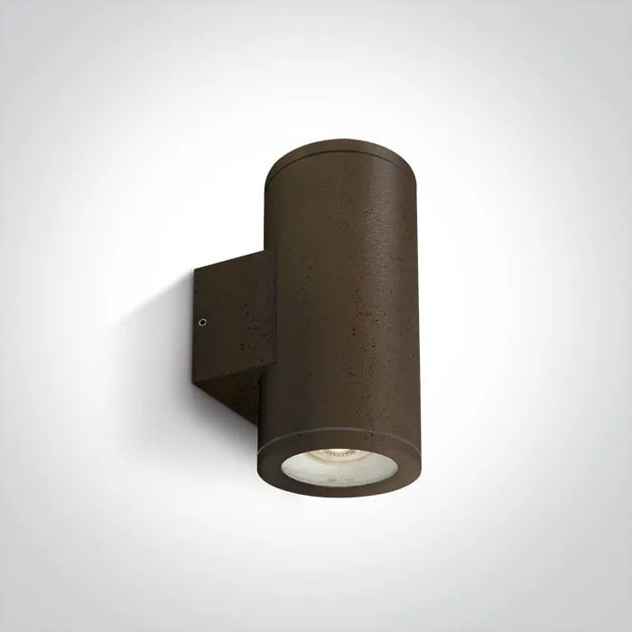 ONE LIGHT 67400B-BR OUTDOOR WALL LIGHTS Modern Kültéri Fali Lámpa Barna, Rozsdás GU10 IP44