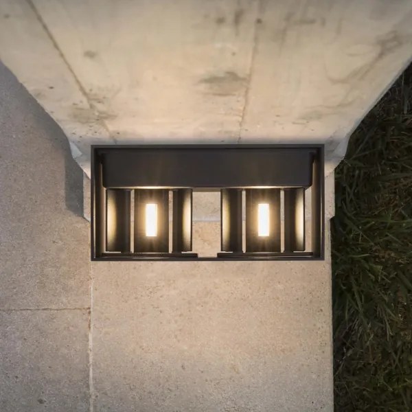 Ideal Lux - LED Kültéri fali lámpa ATOM LED/25W/230V IP54 antracit