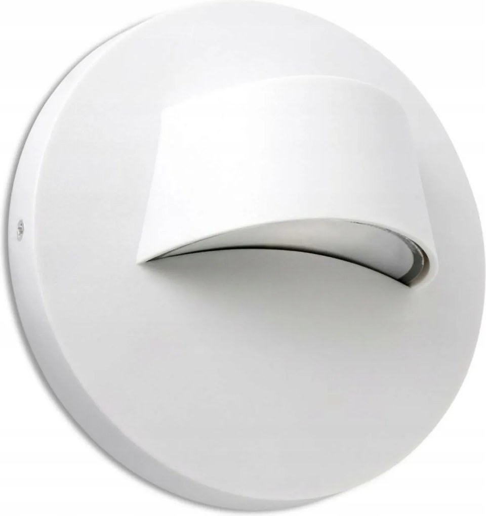 Faro Brow fehér Led fali lámpa, IP44, 3W, 3000K, 120mm