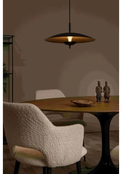 Lucide 30461/09/30 - VULCAN LED/9W/230V állítható fekete függeszték