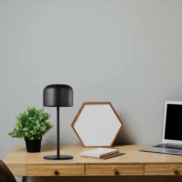 LED Dimmelhető asztali lámpa LED/1,5W/5V 2700-5700K IP54 fekete