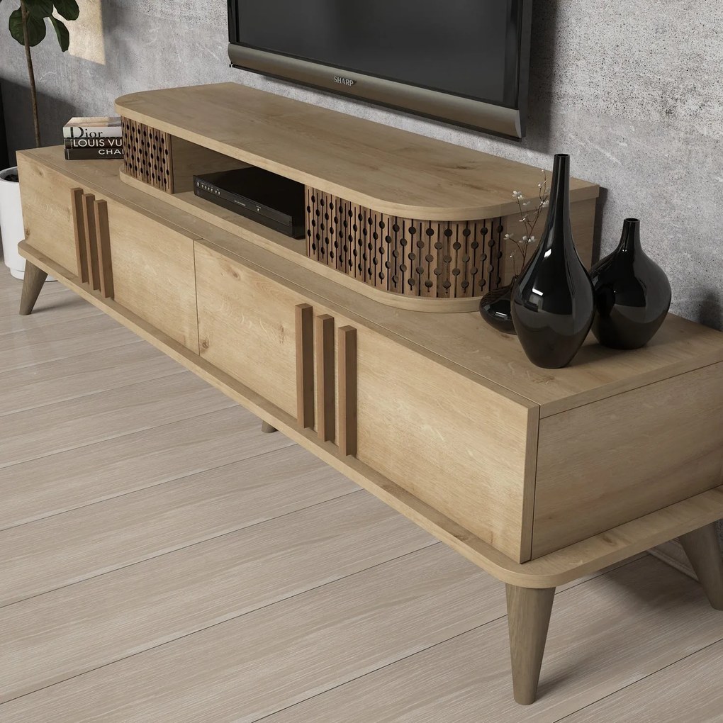 TV szekrény Eylül - Oak