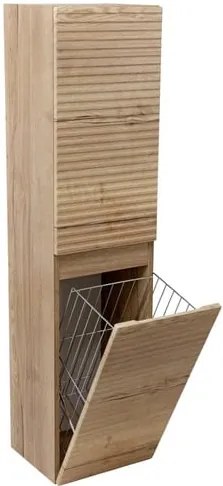 Fürdőszobaszekrény magas Naturel Savona 36x145x31,8 cm tölgyfa halifax matt SAVONAV36DHK