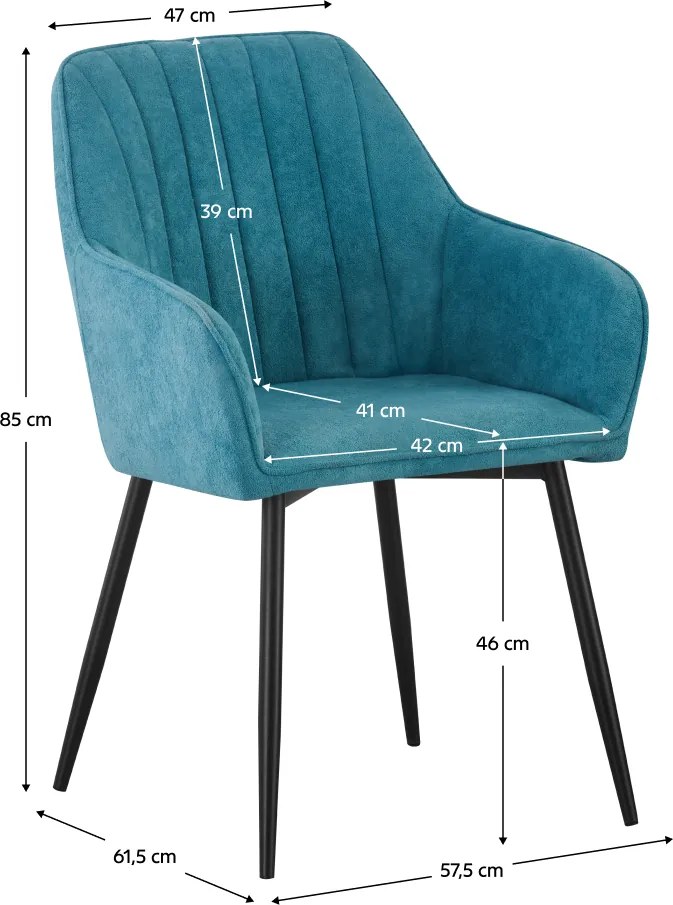 Design fotel, zöld/fekete, VAJRO