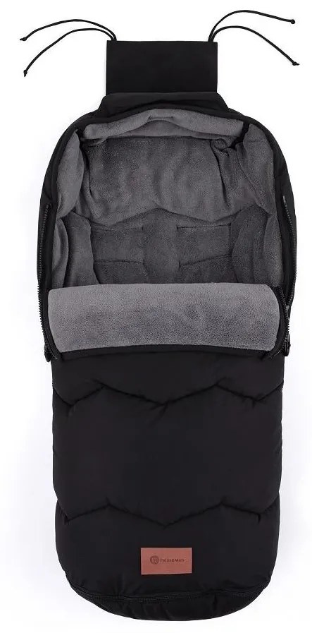 PETITE&MARS - Baba bundazsák 4 az 1-ben WARMY fekete