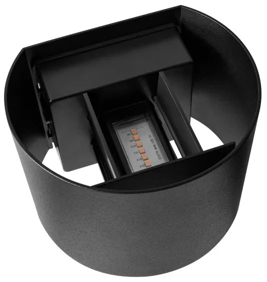 Nordlux - LED kültéri fali lámpa MILDA LED/4,9W/230V IP44 fekete