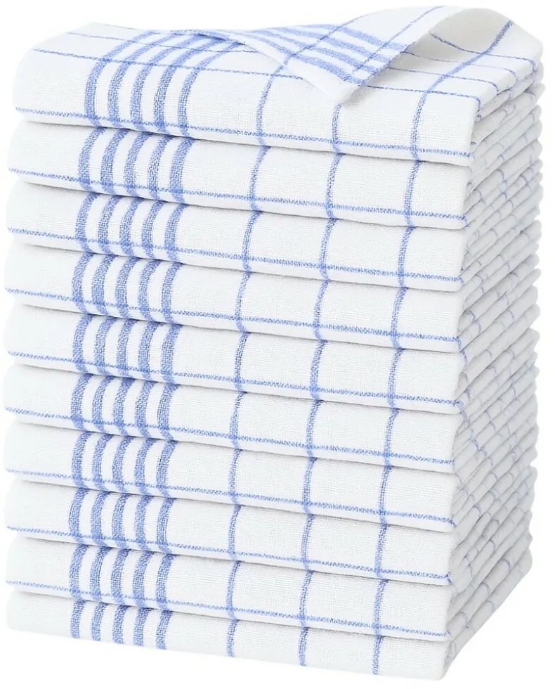 ARÔME HOME Konyhai törölköző, kék, 50 x 70 cm, 10db-os szett