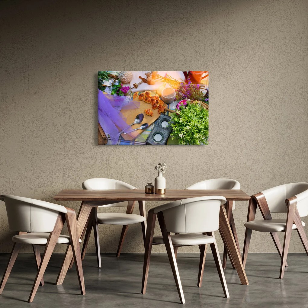 Kép - nyári piknik (90x60 cm)