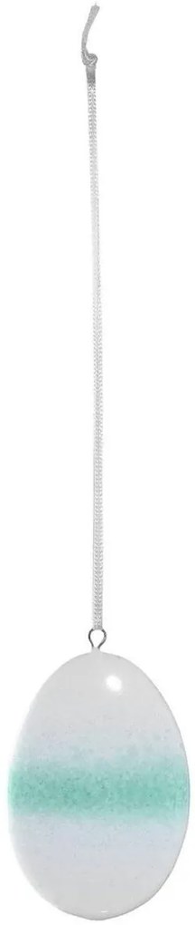 Leonardo Savona függő kerámia tojás dísz 6cm, zöld