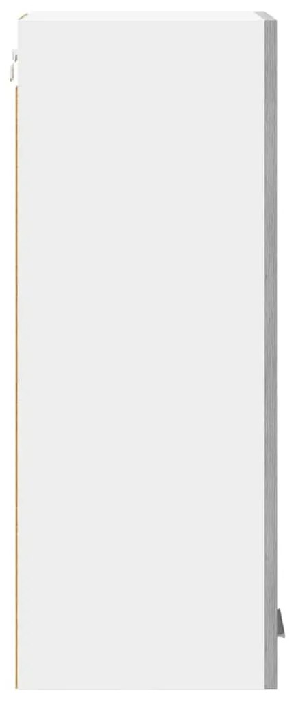 Függő szekrény Riga Szürke Sonoma és fehér 30 x 31 x 80 cm