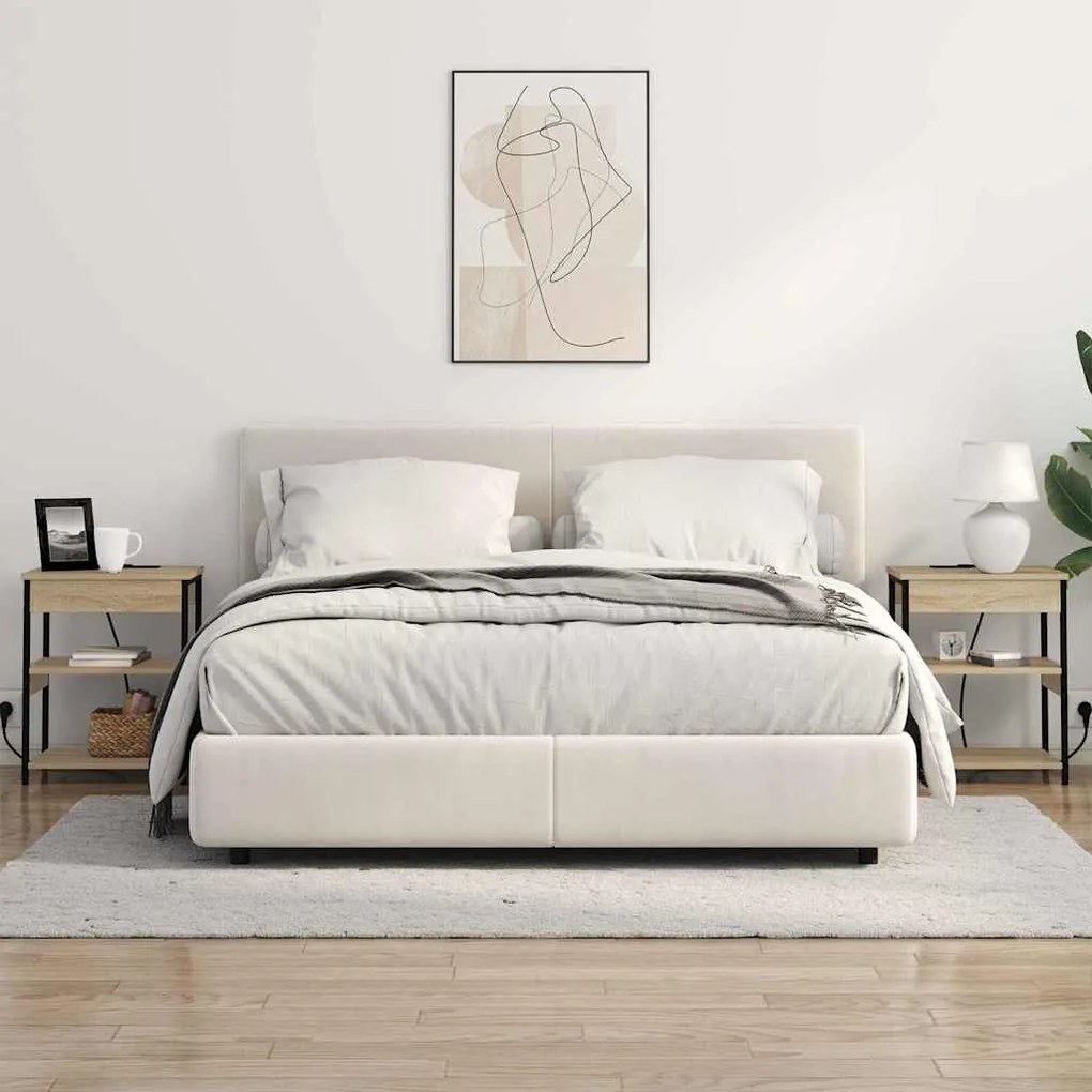 Éjjeli Szekrények 2 pcs sonoma tölgy 41 x 31 x 51 cm Faanyag