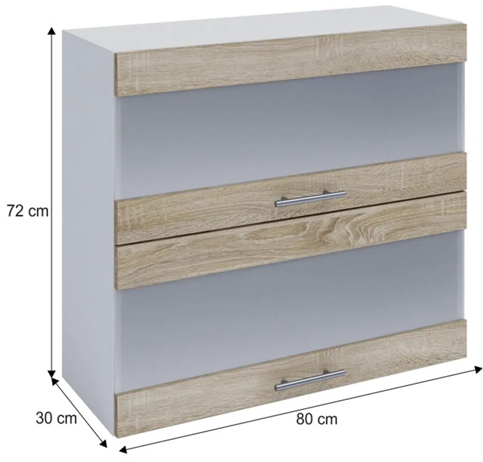Felső konyhaszekrény W80K2S Flor. 1014745