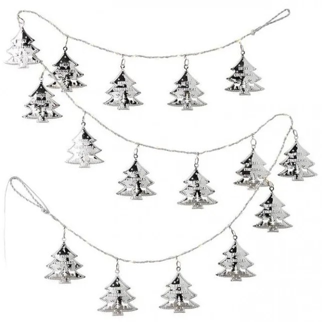 Markslöjd 704981 - LED Dekoratív lánc GERDA 40xLED/2xAA 1,8m meleg fehér