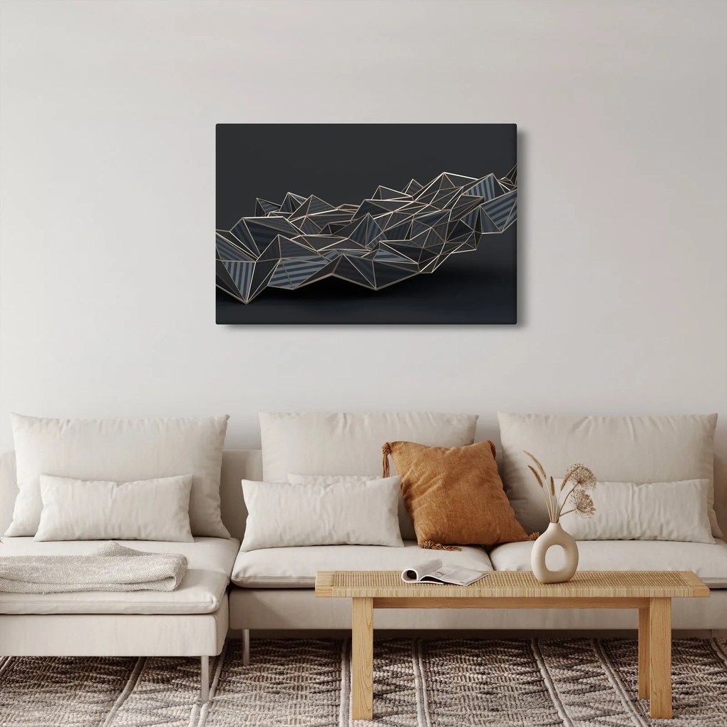Az absztrakció képe (90x60 cm)
