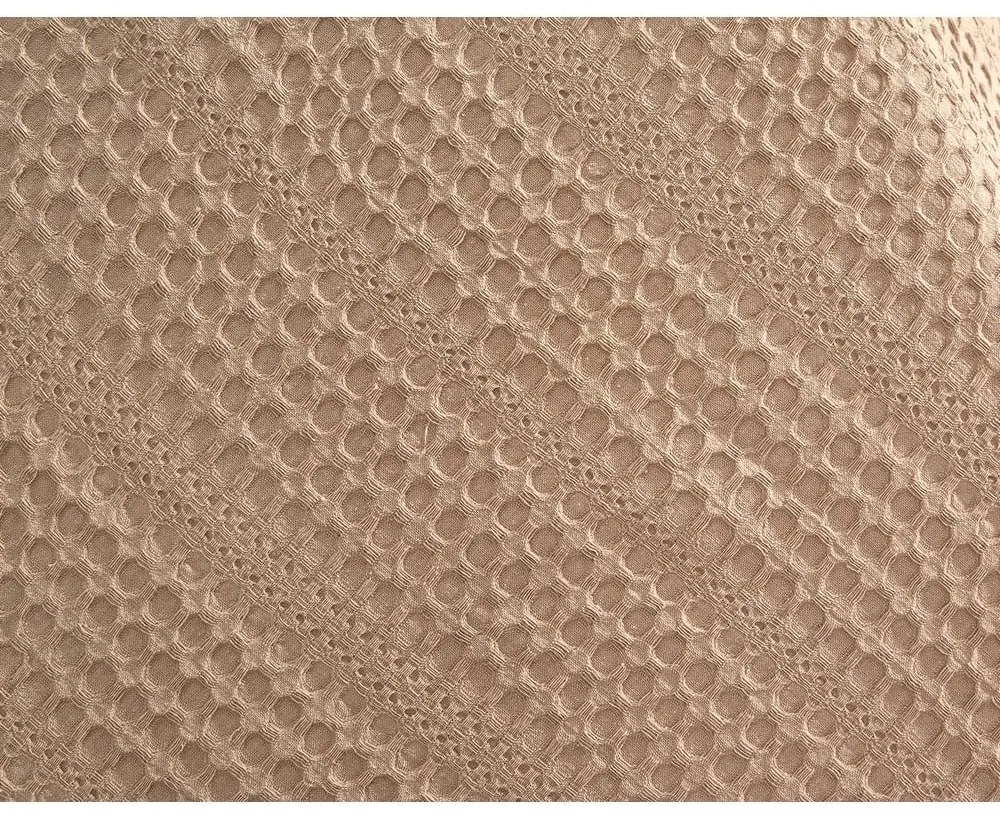 Barna pamut ágytakaró franciaágyra 220x240 cm Lotus – Mijolnir