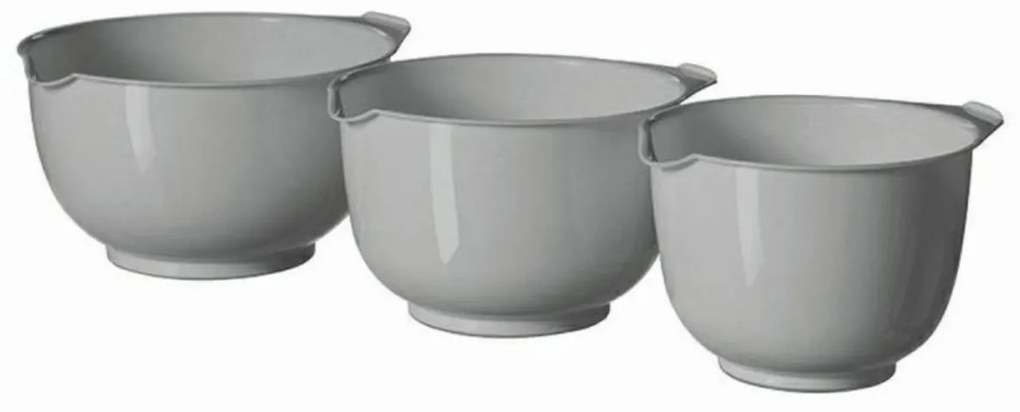 Curver 3 darabos habverő tál készlet, szürke
