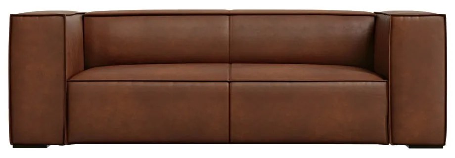 Konyakbarna bőr kanapé 212 cm Madame – Windsor &amp; Co Sofas