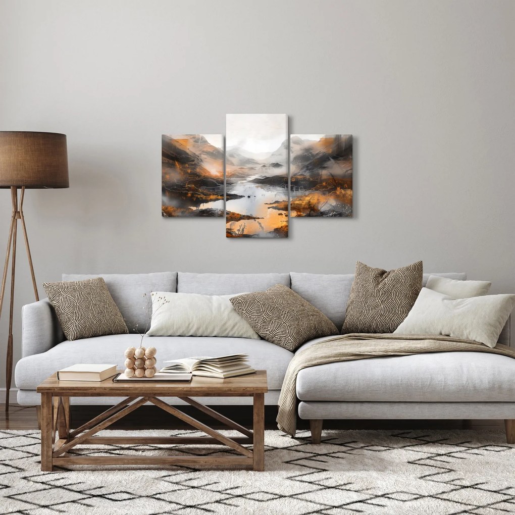 Kép - Hegyi tájak festése (90x60 cm)