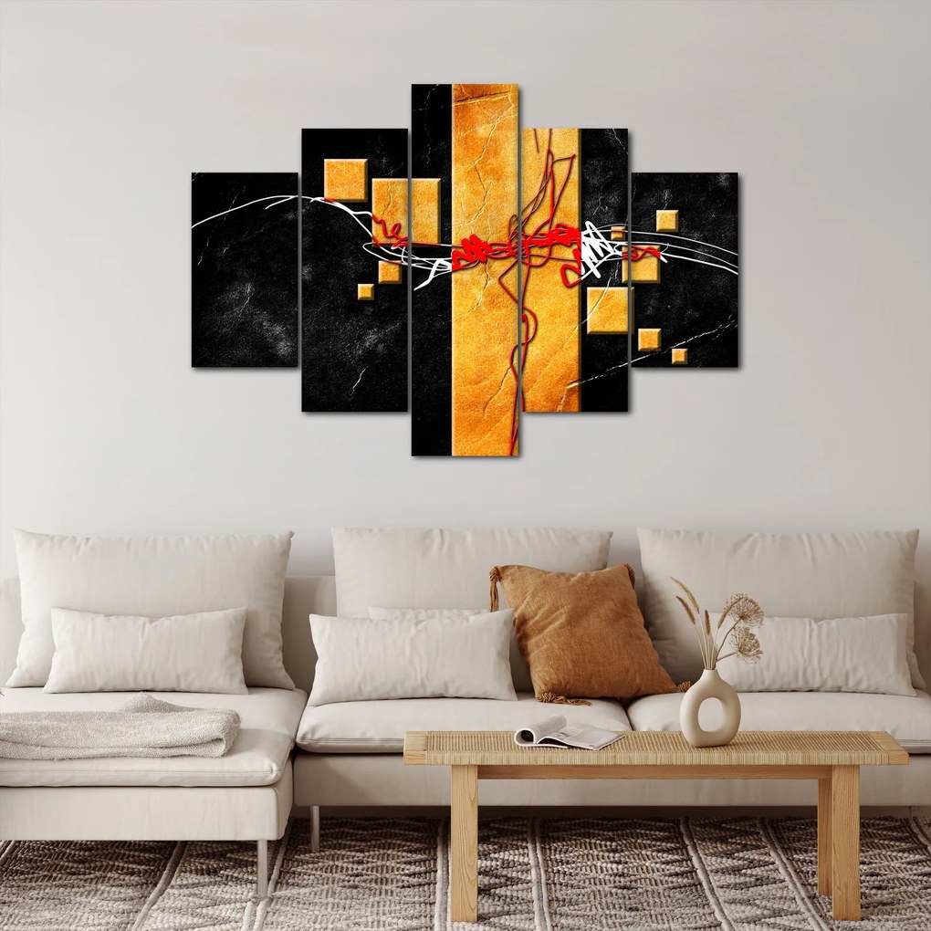 Absztrakt kép - Táncosok (150x105 cm)