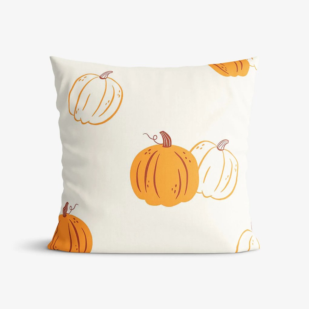 Goldea pamut párnahuzat - őszi tökök 50 x 70 cm
