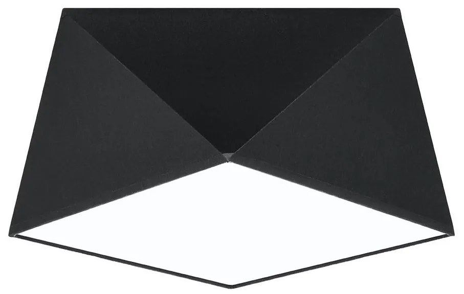 Mennyezeti lámpa HEXA 1xE27/60W/230V fekete